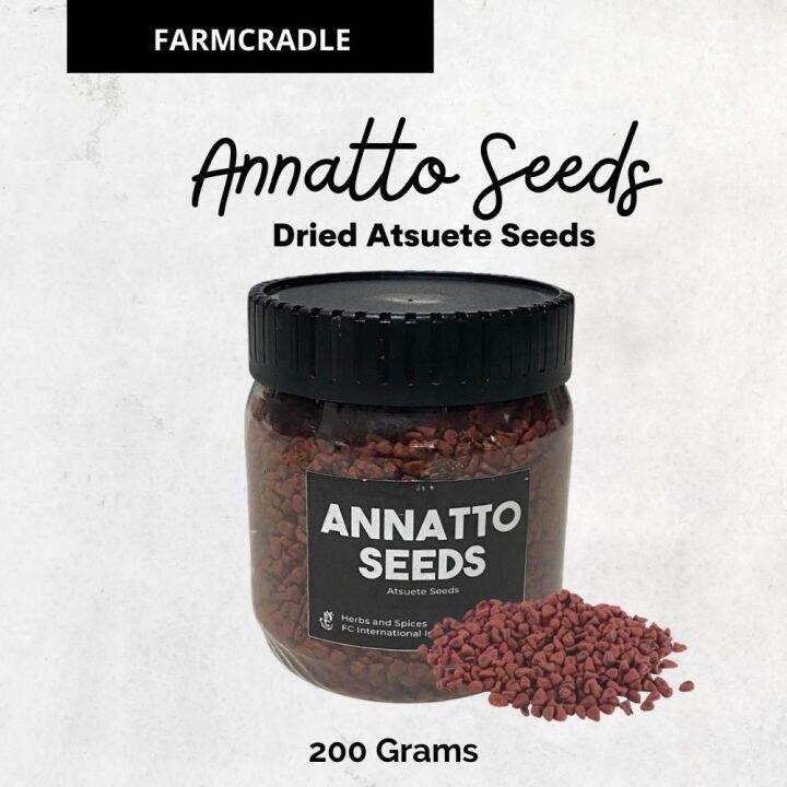 Annatto / Atsuete Seeds Herbs and Spices 200 grams Lazada PH