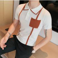 【HOT】✺✓ 2023 Brand Clothing Fashion Men Knitting Polo Shirts/Male Leisure Shirts S-4XL