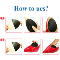 KOTLIKOFF 12 Pairlot Anti-Slip Shoes Heel Sole Protector Pads Self-Adhesive Non-Slip Grip Cushion Shoe Insert Shoes Accessories