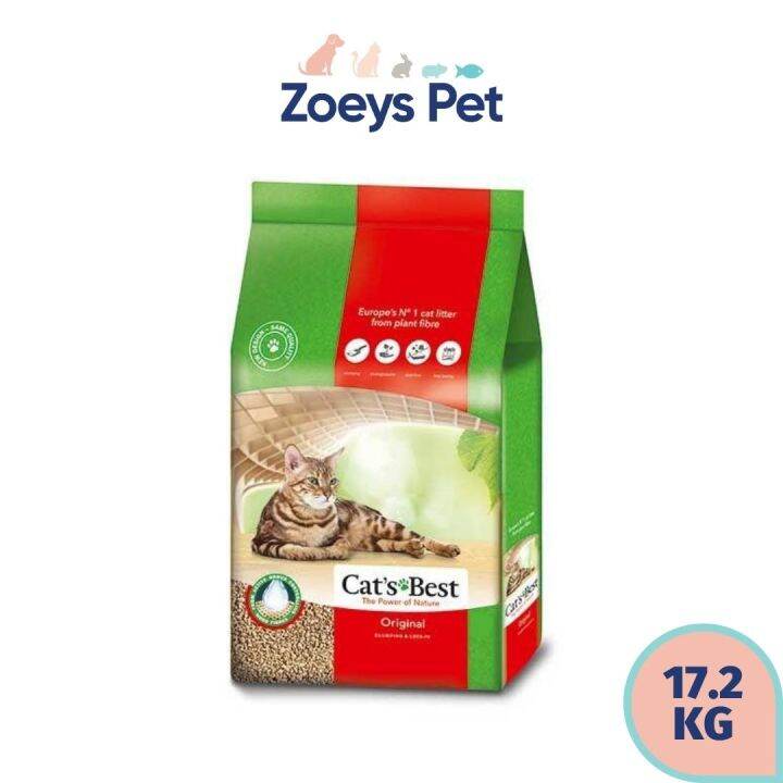 Cat's Best Original 40L/17.2KG Cat Litter Lazada