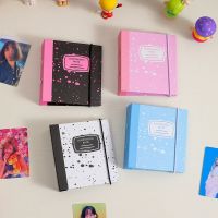 ZR77B Kpop วงแหวน เครื่องเขียนสเตชันเนอรี ไล่ดาว ออแกไนเซอร์การ์ด อัลบั้ม Binder ซองใส่บัตรรูปภาพ หนังสือโฟโต้การ์ด สะสมหนังสือ หนังสือเก็บรูปภาพ อัลบั้มรูป