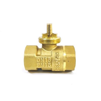 DN15 DN20 DN25 Electric Motorized Thread Brass Ball Valve Body Plumbing Valves