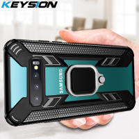 KEYSION Shockproof Armor Case for Samsung Galaxy S10 Plus S10e Note 10 Plus Phone Cover for A70 A50 A30 A20 A10 A50S A9 A7 2018