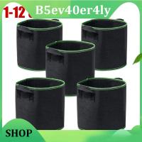 B5ev40er4ly Shop 5pcs 3 5 10 Gallon Fabric Plant Grow Bags Tree Pots Garden Vegetable Potato Flower Planting Container Nursery Pots Bag