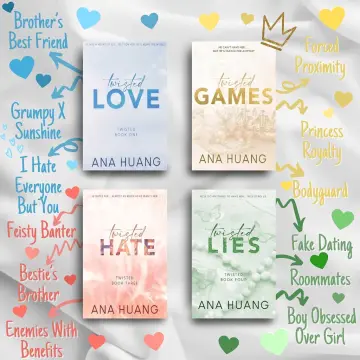 Twisted Love /Games / Hite /Lies Ana Huang English book novel