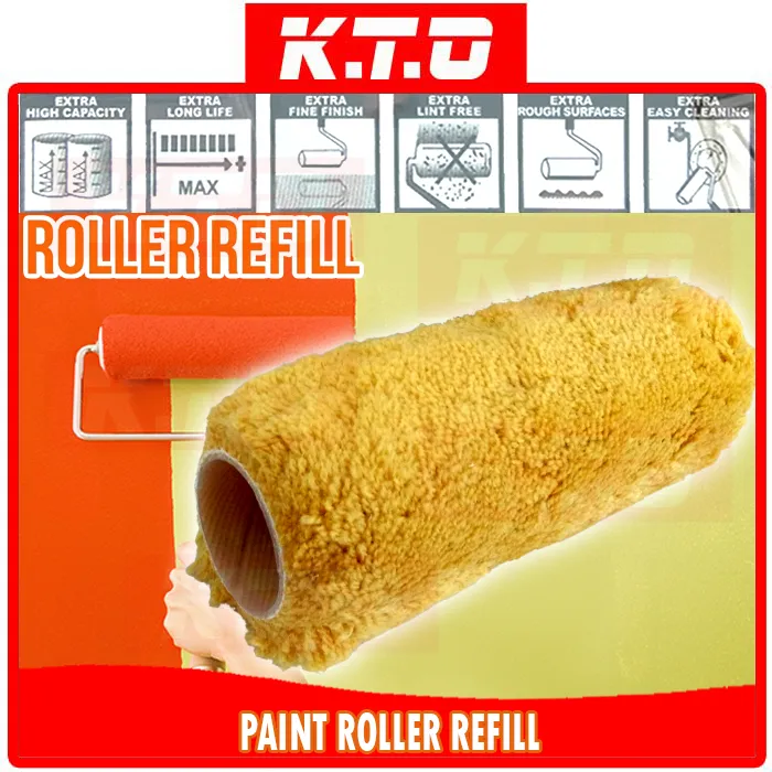 1PCS 7 Inches PAINT ROLLER WATER based WALL PAINT ROLLER Berus Cat