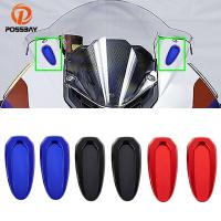 【CW】 2Pcs Motorcycle Rear View Mirror Block Cap Hole Cover Chassis for S1000RR 2020 2021 2022 Ornamental Mouldings