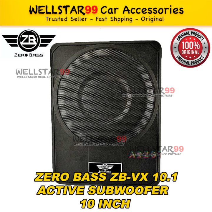 ZERO BASS ZBVX 10.1 ACTIVE SUBWOOFER 10 INCH Lazada