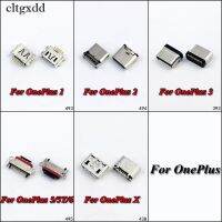 Cltgxdd แจ็คไมโคร Usb ชาร์จพอร์ตสำหรับ Oneplus One 1สอง2 3 3T X ห้า5 5T 6ขั้วต่อที่ชาร์จไฟเสียบปลั๊ก