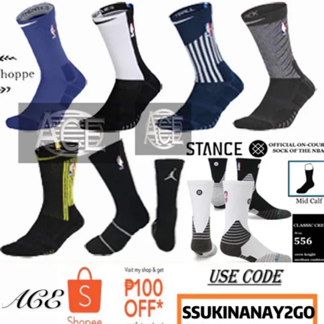 nike NBA Elite Drifit high basketball socks Lazada PH