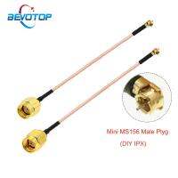 BEVOTOP New Arrival DIY IPEX Male Plug Mini MS156 to SMA / RP-SMA Male RG178 Cable RF Coaxial WIFI Antenna Extension Jumper