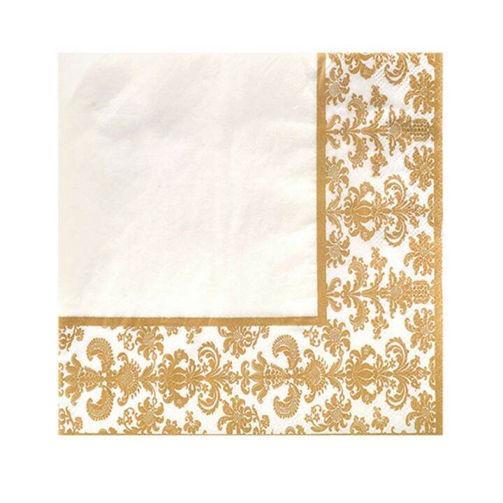 100pcs-gold-printing-disposable-napkin-tissue-paper-printed-napkins-for-restaurant-and-hotel-golden-white