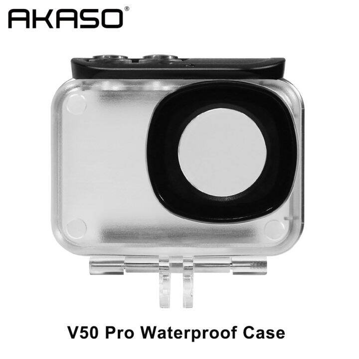 Original 4K Action Camera Waterproof Case for AKASO V50 Pro Sports Cam Underwater 30M Protective