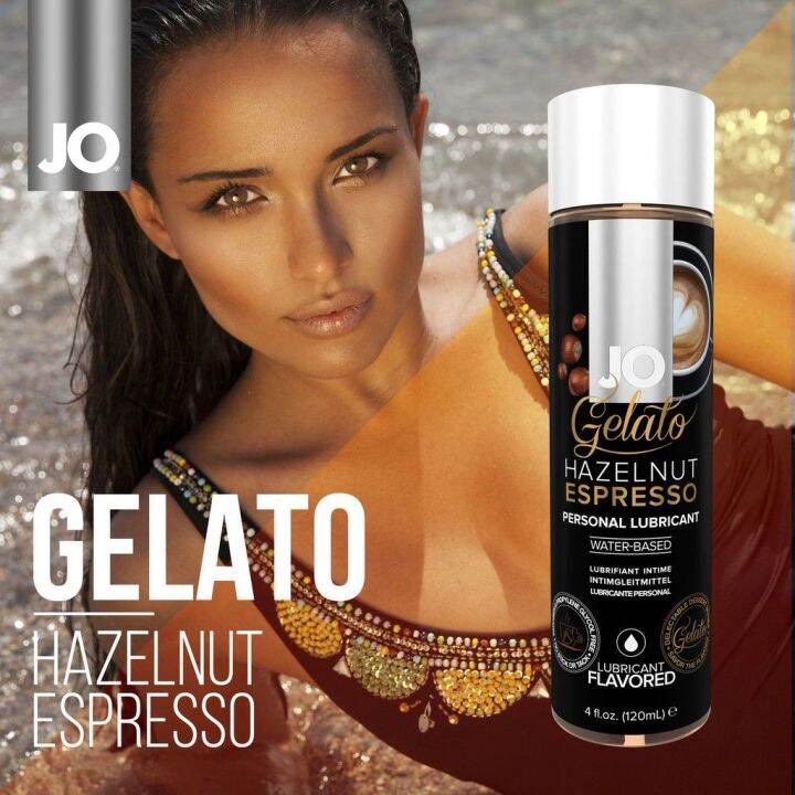 JO Gelato Hazelnut Espresso Personal Lubricant Water Based 120ml เจล