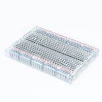 Transparent  mini bread board / breadboard 8.5CM x 5.5CM 400 holes DIY Electrical Circuitry Parts