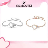 (สร้อยข้อมือ ?Swarovski? แท้ 100%) LOVELY สร้อยข้อมือ ?Swarovski? หญิง สร้อยข้อมือ ?SWAROVSKI? สร้อยคอแฟชั่น Swarovski ของขวัญวันว