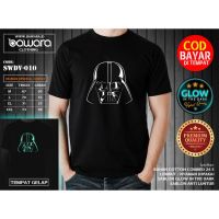 เสื้อยืดพิมพ์ลายแฟชั่น Lovastore เสื้อยืด พิมพ์ลาย STAR WARS DARTH VADER ANAKIN SKYWALKER GLOW IN THE DARK  ZU1N