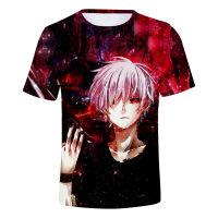 Hot Tokyo Ghoul T เสื้อผู้ชายผู้หญิงอะนิเมะออกแบบ3D พิมพ์เสื้อยืดบุรุษชายหญิง T เสื้อฤดูใบไม้ผลิฤดูร้อน Tops