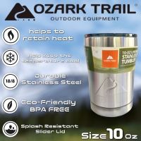 ส่งฟรี Ozark trail 10oz tumbler แก้วสแตนเลส แก้วเก็บความเย็น ร้อน เก็บอุณหภูมิได้นาน