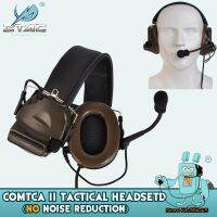 ชุดหูฟังทหาร Comta II ไม่มีเสียงรบกวน Z-TAC Headset Taktis สื่อสารสำหรับ Z151ทอล์คกี้