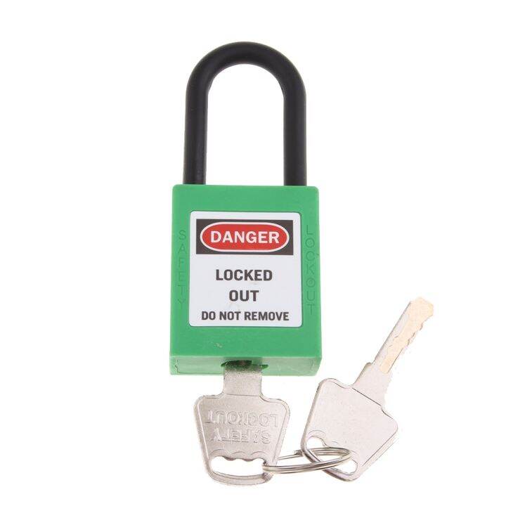 pvc-and-stainless-steel-safety-lockout-padlock-for-auto-car-boat-marine-accessory-with-label-can-write-and-erase