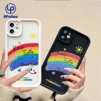 เคส UPaitou สำหรับ OPPO A17 A38 A15 A16 A16s A58 A78 A17 A17k A57 A77 A5 A77s A9 A74 A96 A15s A16k A5s A7 A3s 2020รักษารอยยิ้มให้ดวงตานางฟ้าแบบใหม่เคสโทรศัพท์ฝาครอบเนื้อนิ่ม TPU