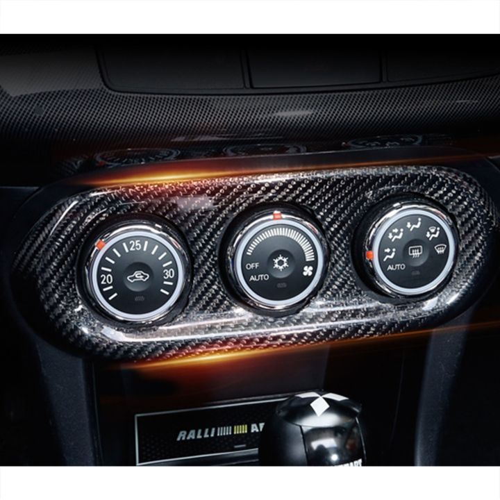 for-mitsubishi-lancer-evolution-x-evo-10th-carbon-fiber-air-control-panel-button-cover-car-accessories-for-evo-mr-interior-trim