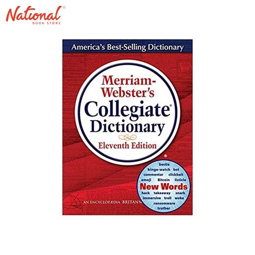 Merriam Webster Collegiate Dictionary 11th Edition Lazada Ph 7443