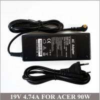 19V 4.74A อะแดปเตอร์ AC แล็ปท็อป90วัตต์สำหรับ Acer Aspire 5580 5920 69200 5930 6530 5220 4820TG