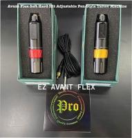 เครื่องสักปากกา EZ Avant Flex Soft Hard Hit Adjustable Pen-Style Tattoo Machine