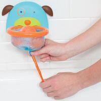 Skip Hop Zoo Bathtime Basketball - Dog ของเล่นตอนอาบน้ำเด็ก บาสเก็ตบอล ยึดด้วยตัวดูดสูญญากาศ