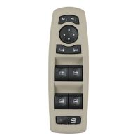 1 Piece Power Master Window Control Switch Car Accessories Beige &amp; Black for 08-16 Fluence 2.0L 1.6L