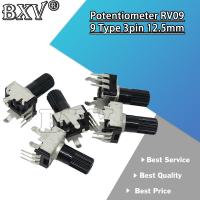 【JH】 10PCS/LOT RV09 12.5mm Shaft 1k 2k 5k 10k 20k 50k 100k 0932 Adjustable Resistor 9 Type 3pin Potentiometer