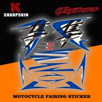 “：{—— Fairing Sticker Motorcycle Decorative Reflective Decal Modified Appearance Film For Suzuki Hayabusa GSXR1300R GSXR 1300R 2008