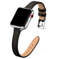 สำหรับ apple watch ultra 49mm 6 se 40mm 44mm 8 41mm 45mm band Slim สายหนังสำหรับ iwatch 7 5 3 38mm 42mm bands ผู้หญิงบาง correa-EDCNM SHOP