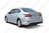 สเกิร์ต-หลัง NISSAN SYLPHY ปี 2012 สีดำ (BG42) (RBSNSOQX1-R)