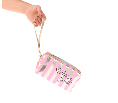 Travel Bags Bag With Zipper Kawaii Girls Students Big Waterproof Transparent Pencil Case PVC