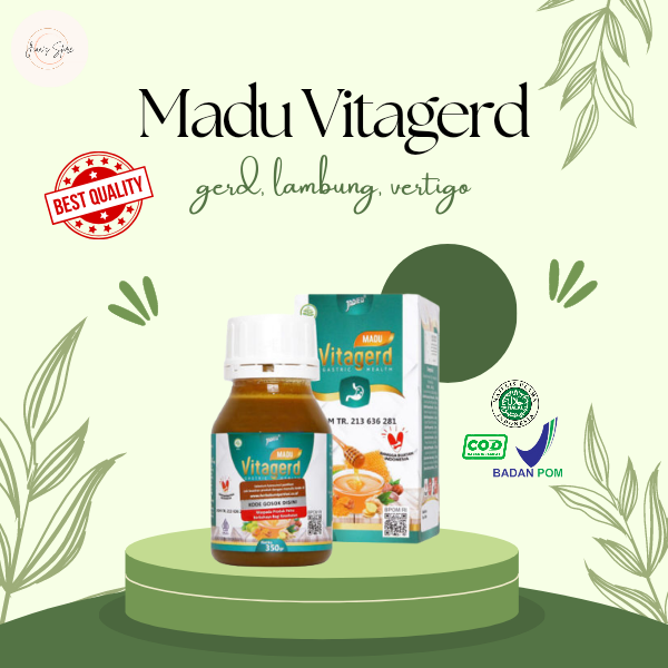 Madu VITAGERD Herbal Obat GERD Dan Asam Lambung Original Asli Ori Lazada Indonesia