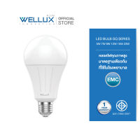 [รับประกัน1ปี]WELLUX หลอดไฟคุณภาพสูง 5W 7W 9W 12W 15W 23W  แสงขาว แสงวอร์ม LED BULB GQ SERIES ขั้วE27