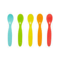 อุปกรณ์ทานอาหารเด็กเล็ก mothercare essential spoons - 5 pack PB851