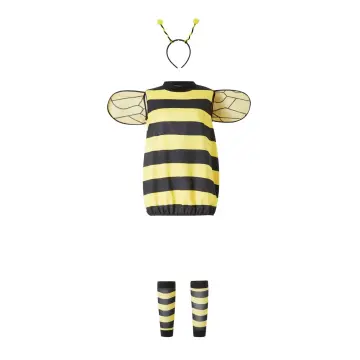 girls teens ONE SIZE MISS HONEY BUMBLE BEE HALLOWEEN COSTUME DRESS