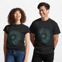 Pranava Yoga. Shanti Om. Mandala Classic T-Shirt