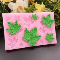 3D Silicone Baking Mold DIY Butterfly Maple Leaf Mould Chocolate Fondant Cake Decorating Tool Temperature Resistance Bread  Cake Cookie Accessories