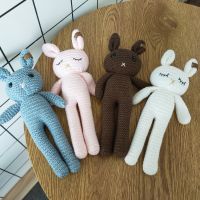 【CC】 knitted Stuffed Baby Soothing Sleeping Gifts for Kids Birthday