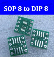 10ชิ้น SOP8 TSSOP8เพื่อ DIP8 Interposer Moudle PCB คณะกรรมการแผ่นอะแดปเตอร์