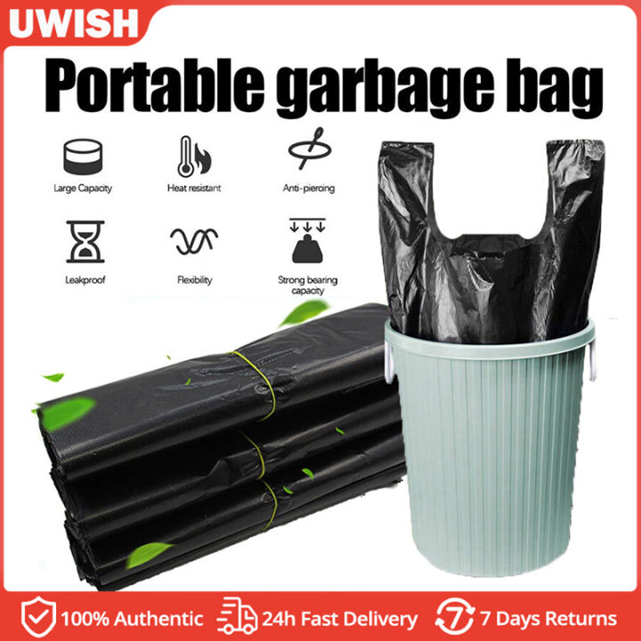 Portable Garbage Bag Household Kitchen Disposable Plastic Trash Bag - Buy  Portable Garbage Bag Household Kitchen Disposable Plastic Trash Bag Product  on