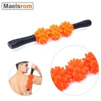 【 ATV 】ลูกกลิ้งนวดยิมมือถือ Stickmuscle MassageTools Muscle Roller Sticks 3SpikyTrigger Point