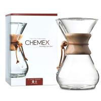 Lid Drip Stand 6-cup Classic Series Vork Kettle 1-3 Wood Neck Glass 4 Cup Coffee 800 Ml Chemex Pour Over Coffee Maker