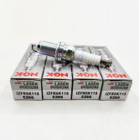 4Pcs Iridium IZFR6K-11S สำหรับ5266 IZFR6K-11 IZFR6K-11NS 9807B-561BW IK20L SKJ20DR-M11S Honda CIVIC VIII 1.8 CR-V CRV III FR-V