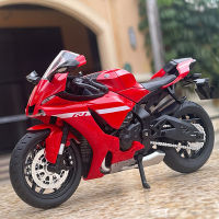 1:12ยามาฮ่า YZF-R1 YZFR1แม็กซ์ Die Cast รถจักรยานยนต์รุ่นของเล่นยานพาหนะคอลเลกชันเสียงและแสงปิดถนน Autocycle ของเล่นรถ